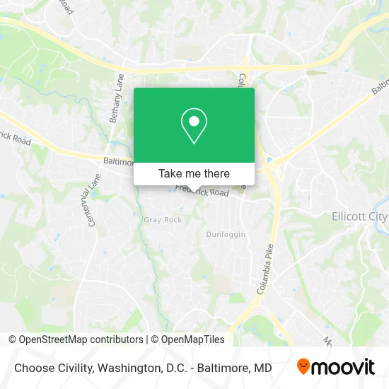 Choose Civility map
