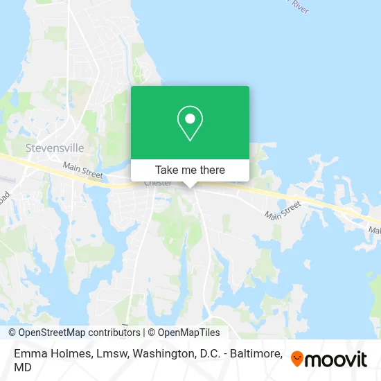 Emma Holmes, Lmsw map