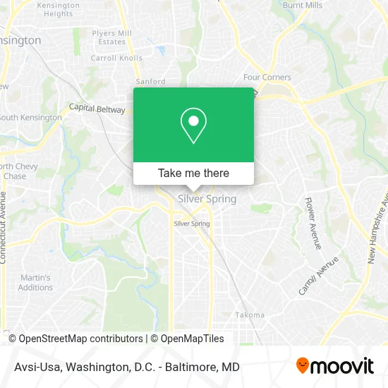 Avsi-Usa map