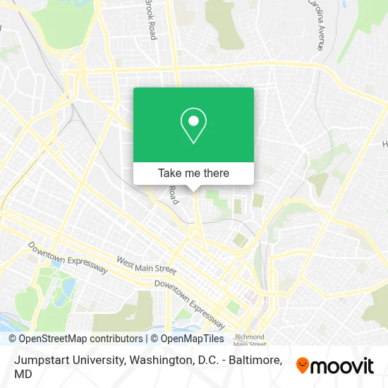 Jumpstart University map
