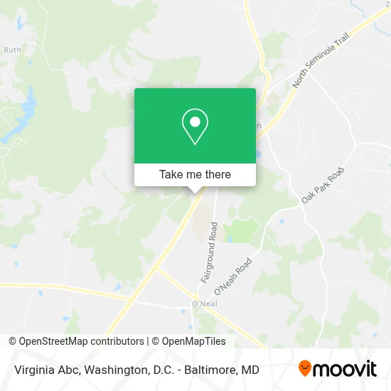 Virginia Abc map