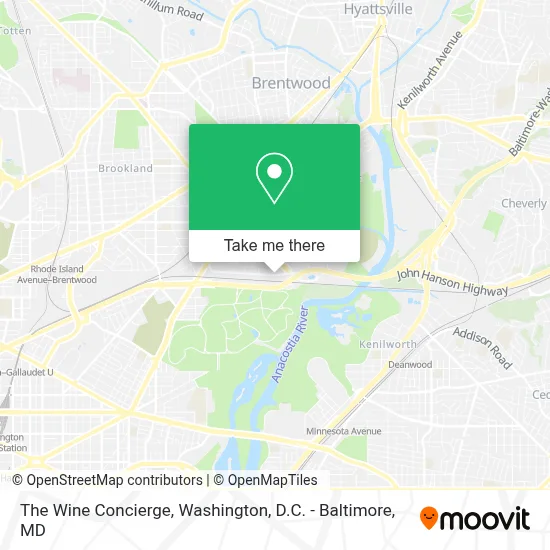 The Wine Concierge map