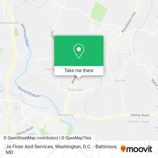 Ja Floor And Services map