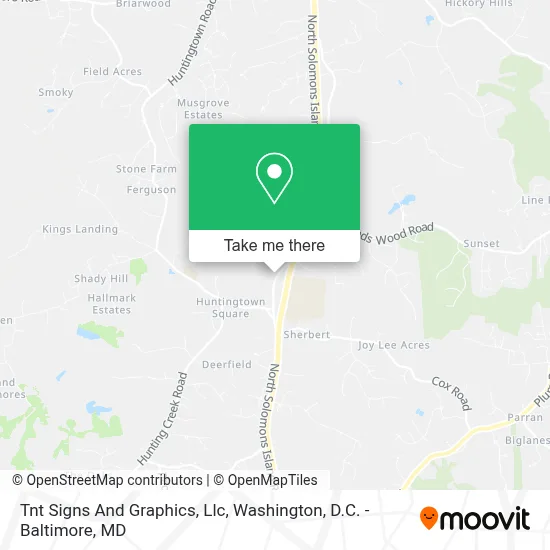 Tnt Signs And Graphics, Llc map