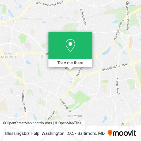 Blessingsbiz Help map