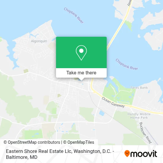Eastern Shore Real Estate Llc map