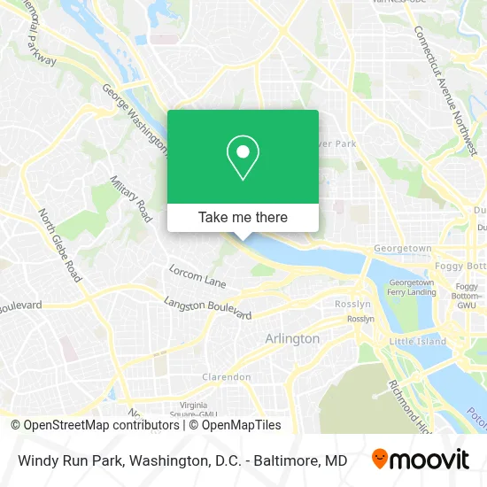 Windy Run Park map