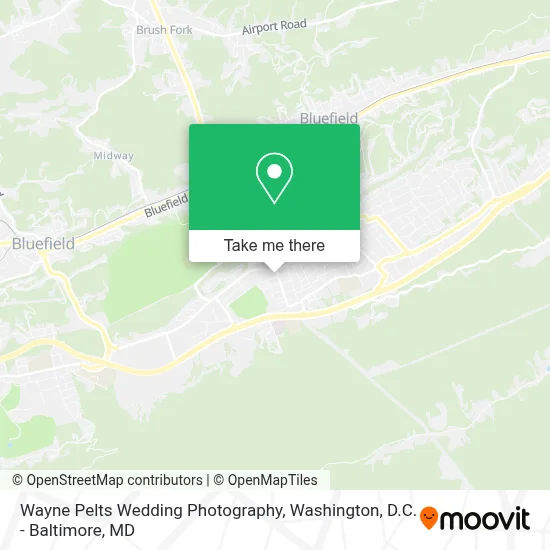 Wayne Pelts Wedding Photography map