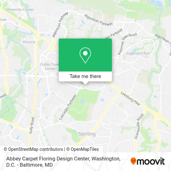Abbey Carpet Floring Design Center map
