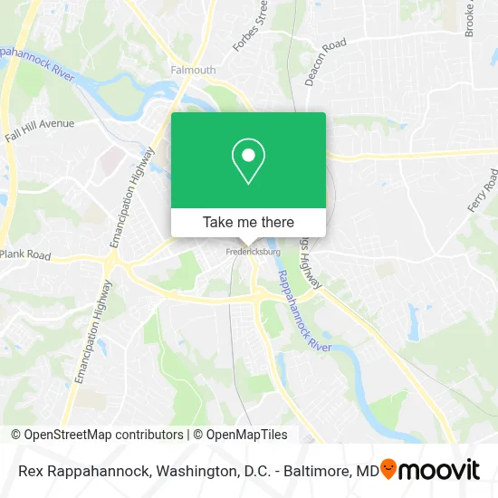 Rex Rappahannock map