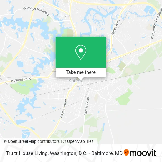 Truitt House Living map