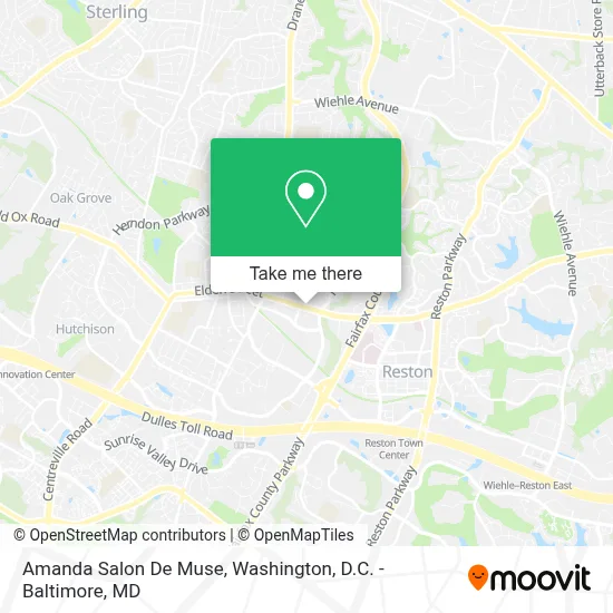Amanda Salon De Muse map