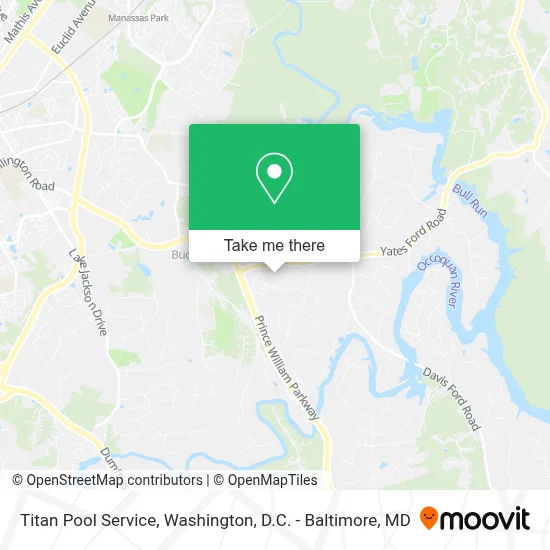 Titan Pool Service map