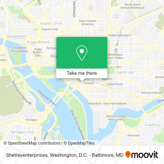 Shetleyenterprises map