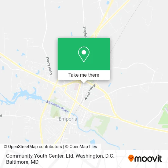 Community Youth Center, Ltd map