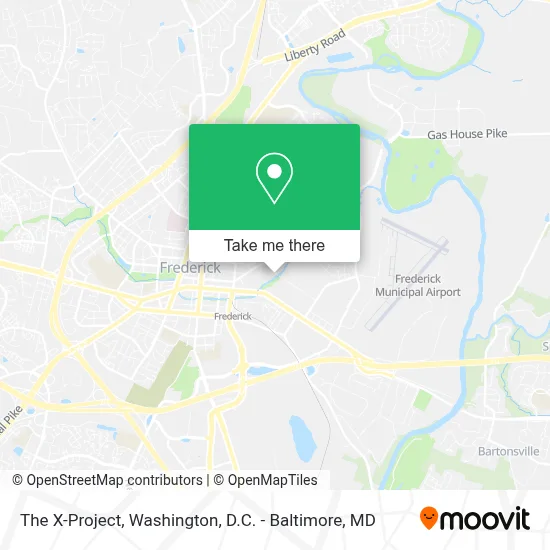 The X-Project map