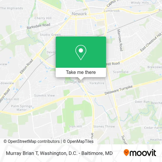 Murray Brian T map