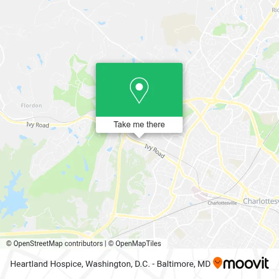 Heartland Hospice map