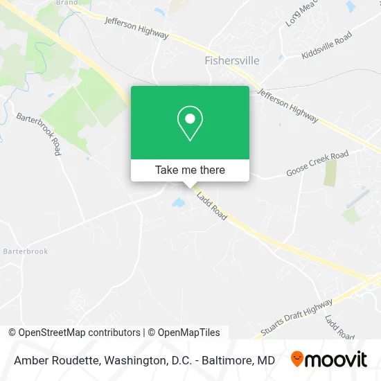 Amber Roudette map