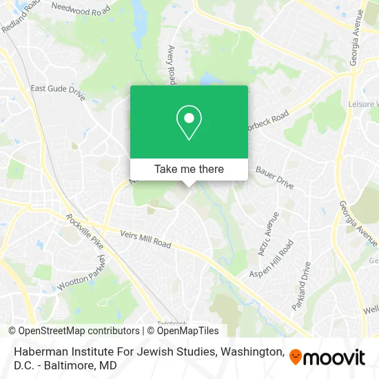 Haberman Institute For Jewish Studies map