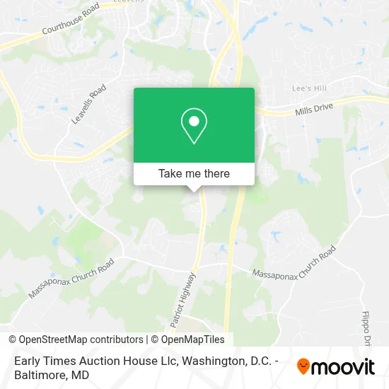 Early Times Auction House Llc map