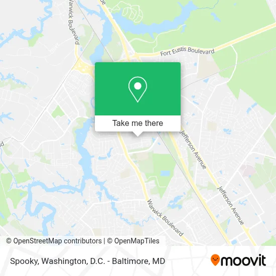 Spooky map
