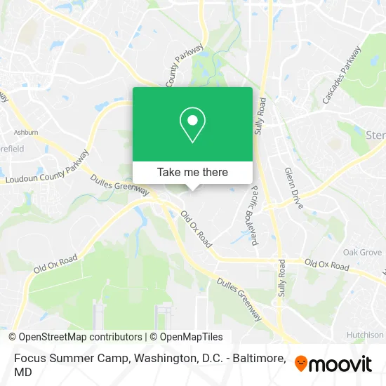 Focus Summer Camp map
