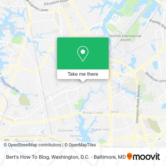 Bert's How To Blog map