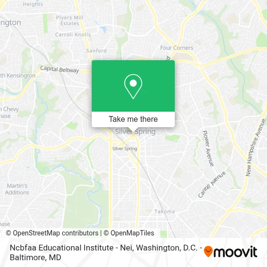 Ncbfaa Educational Institute - Nei map