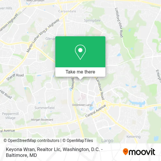 Keyona Wran, Realtor Llc map