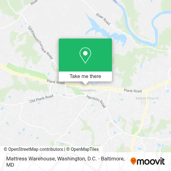 Mattress Warehouse map
