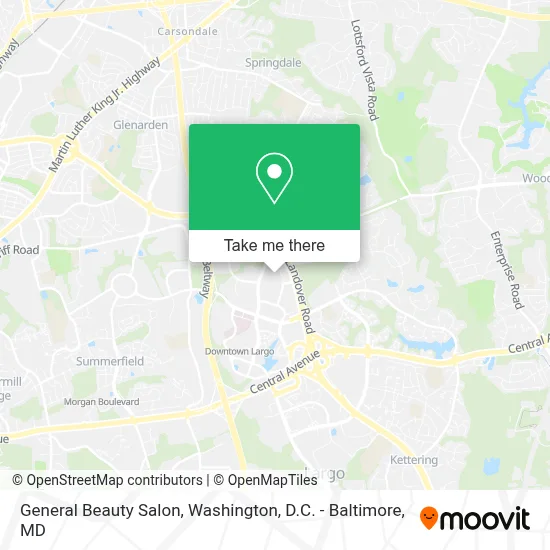General Beauty Salon map