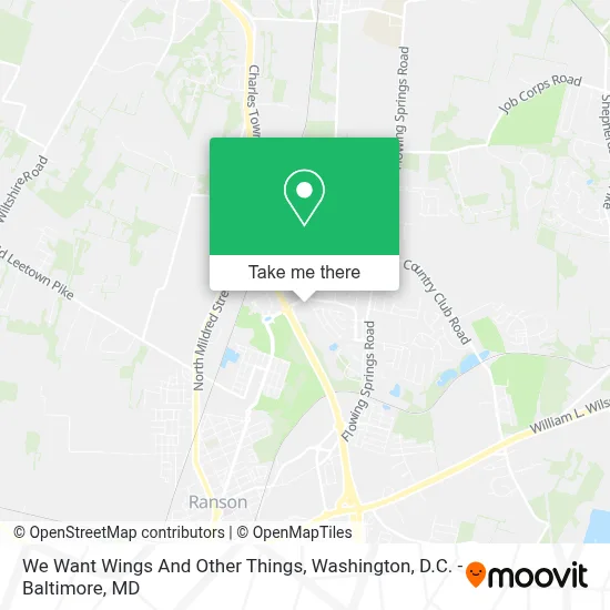 We Want Wings And Other Things map