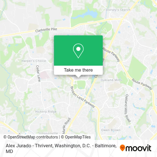 Alex Jurado - Thrivent map