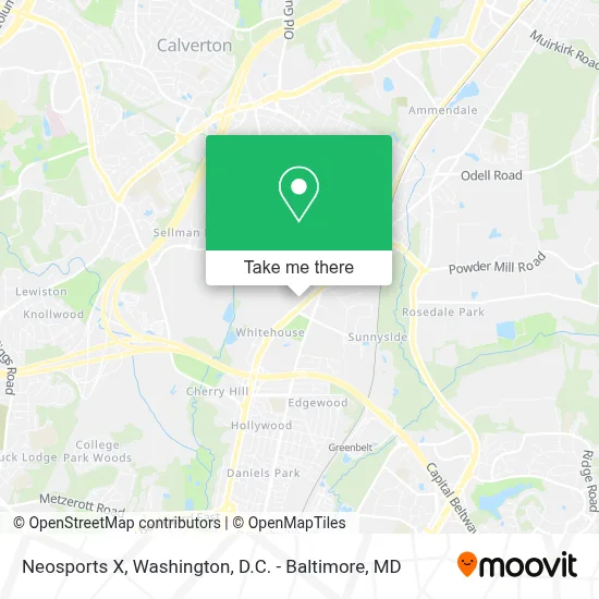 Neosports X map