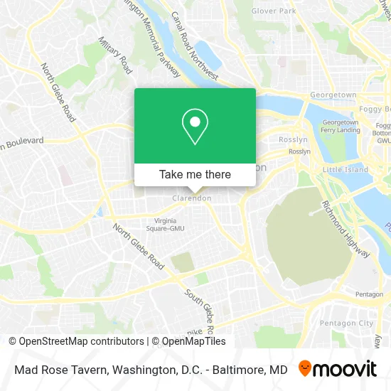 Mad Rose Tavern map