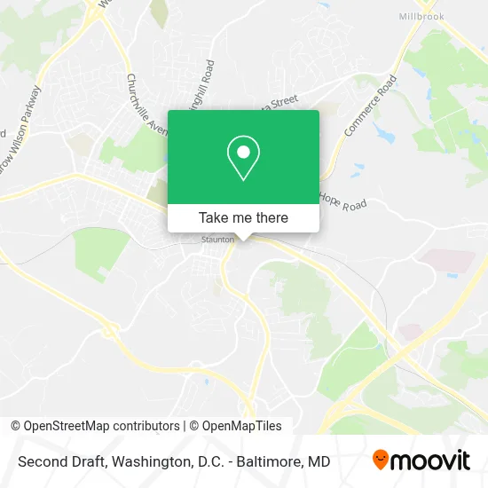 Second Draft map