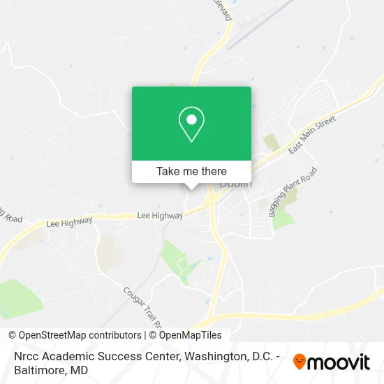 Nrcc Academic Success Center map