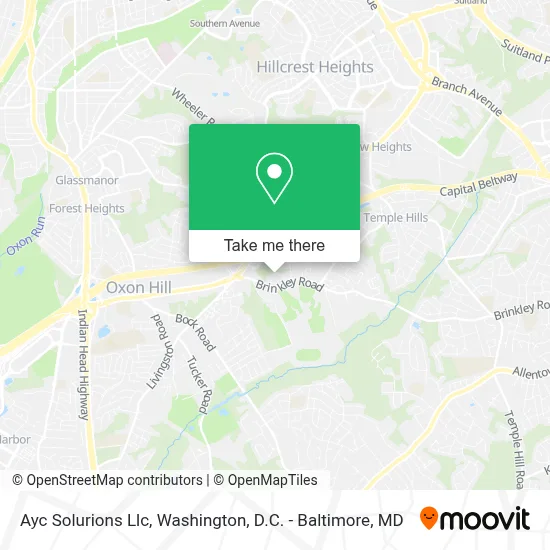 Ayc Solurions Llc map