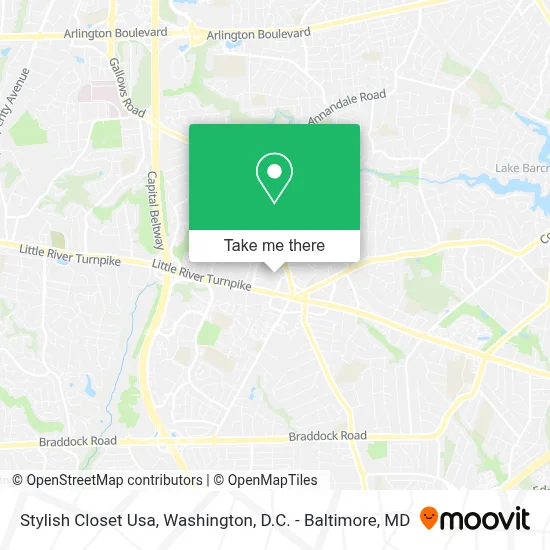 Stylish Closet Usa map