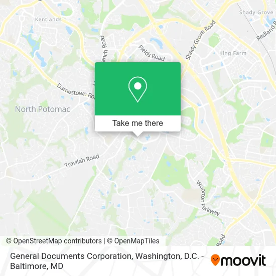 General Documents Corporation map
