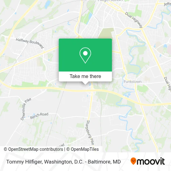 Tommy Hilfiger map