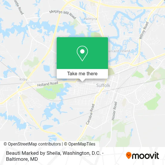 Beauti Marked by Sheila map
