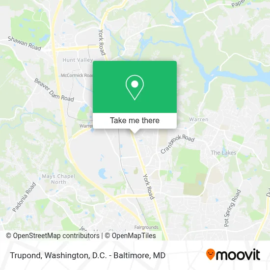 Trupond map