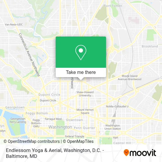 Endlessom Yoga & Aerial map