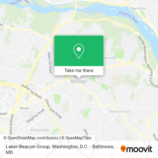 Laker-Beacon Group map