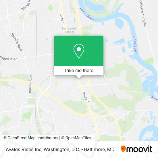 Avalos Vides Inc map