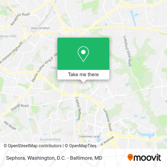 Sephora map