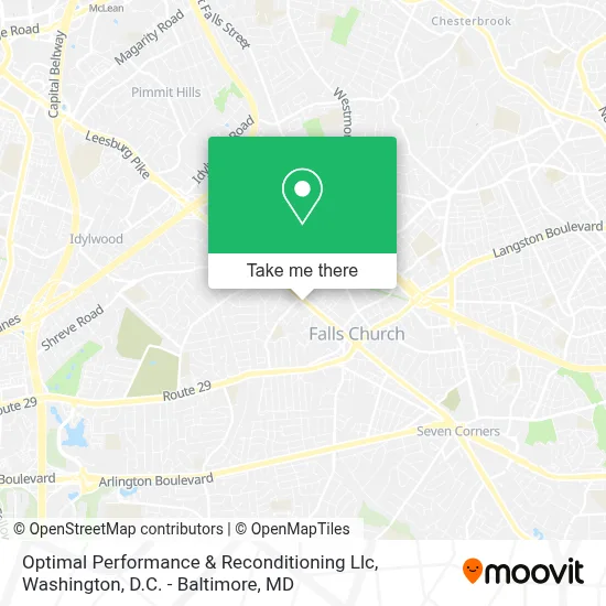 Optimal Performance & Reconditioning Llc map