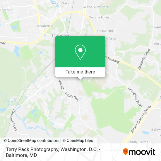 Terry Pack Photography map